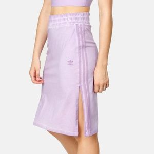 Adidas Originals 3 Stripe Purple Glow Skirt